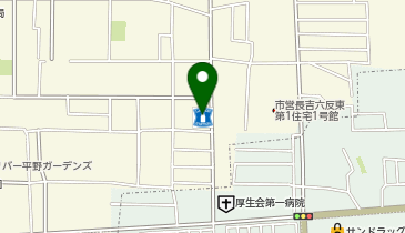 ローソン 長吉六反三丁目店の地図画像