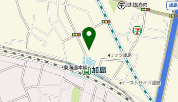 ローソン 加島駅前店の地図画像