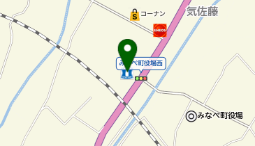 ローソン 南部町気佐藤店の地図画像