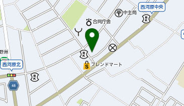 ローソン 中主西河原店の地図画像