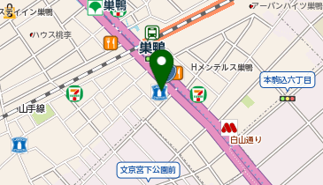 ローソン 巣鴨一丁目店の地図画像