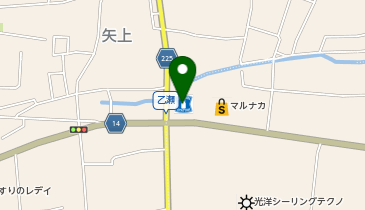 ローソン 藍住町西野店の地図画像