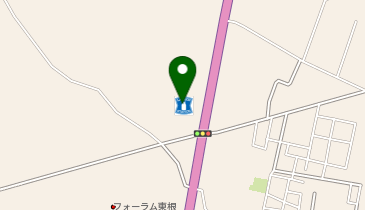 ローソン 東根蟹沢南店の地図画像