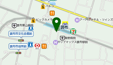 ローソン 調布布田四丁目店の地図画像