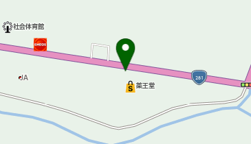 ローソン 岩手葛巻店の地図画像