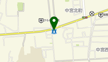 ローソン 枚方中宮本町店の地図画像