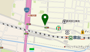 ローソン 放出東三丁目店の地図画像