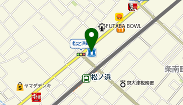 ローソン 泉大津松之浜店の地図画像