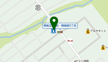 ローソン 網走駒場南店の地図画像