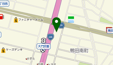 ローソン 岡崎鴨田南町店の地図画像