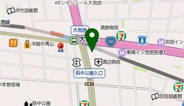ローソン 羽田一丁目店の地図画像