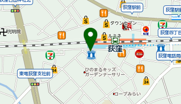 ローソン 荻窪駅西南店の地図画像