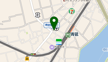 ローソン 青砥駅北口店の地図画像