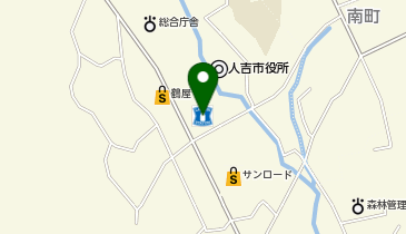 ローソン 人吉西間下町店の地図画像