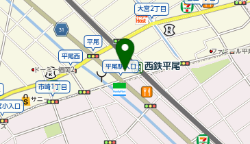 ローソン 平尾駅前店の地図画像