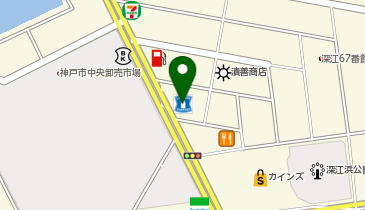 ローソン 神戸深江浜店の地図画像