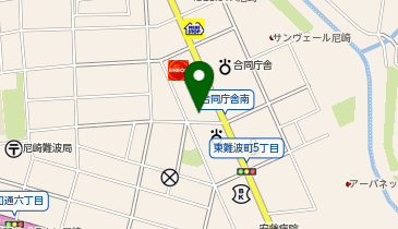 ローソン 尼崎東難波町四丁目店の地図画像