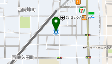 ローソン 西院春日通店の地図画像