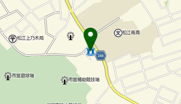 ローソン 松江南高校前店の地図画像