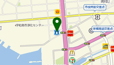 ローソン 宇和島弁天町店の地図画像