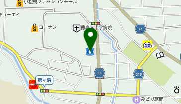 ローソン 徳島赤十字病院店の地図画像