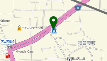 ローソン 松山天山一丁目店の地図画像