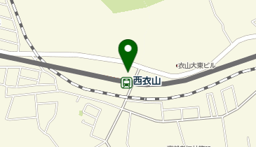 ローソン 松山西衣山駅前店の地図画像