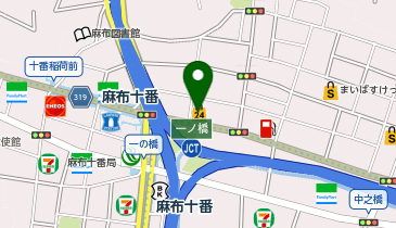 ナチュラルローソン NL東麻布三丁目店の地図画像