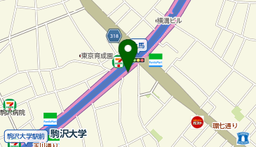 ナチュラルローソン 上馬三丁目店の地図画像