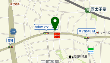 ナチュラルローソン NL若林一丁目店の地図画像