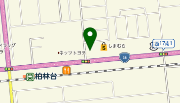 ローソン 帯広西17条北店の地図画像