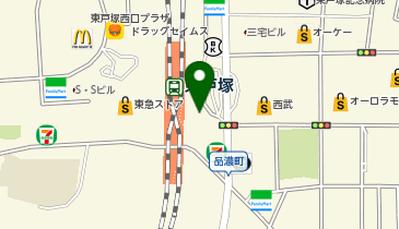 ナチュラルローソン NL東戸塚駅東口店の地図画像