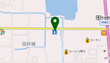 ローソン 松原田井城店の地図画像