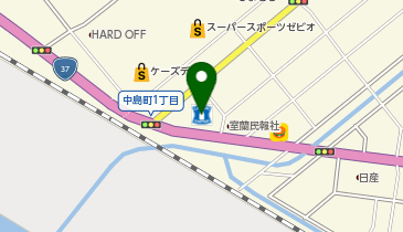 ローソン 室蘭中島町一丁目店の地図画像