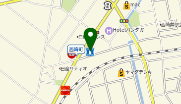 ローソン 須崎西崎店の地図画像