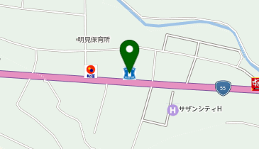 ローソン 南国市明見店の地図画像