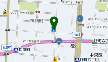 ローソン 安堂寺町二丁目店の地図画像