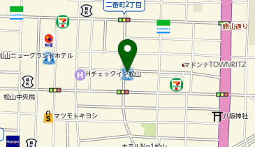 ローソン 松山三番町一丁目店の地図画像