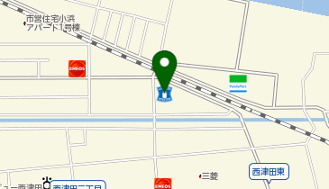 ローソン 松江東朝日小浜店の地図画像