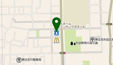 ローソン 公園南矢田三丁目店の地図画像