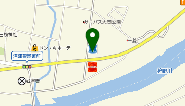 ローソン 沼津大岡店の地図画像