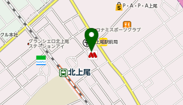 ローソン 北上尾店の地図画像