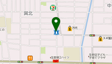 ローソン 巽北一丁目店の地図画像