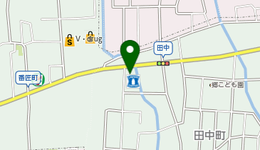 ローソン 白山田中店の地図画像