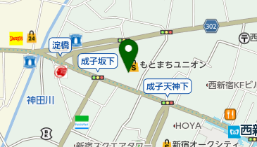 ナチュラルローソン NL新宿フロントタワー店の地図画像