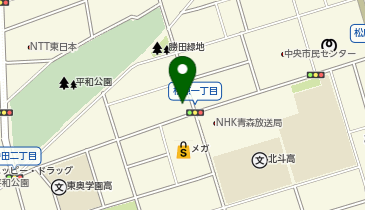 ローソン 青森平和公園前店の地図画像