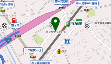 ローソン 青葉市ヶ尾店の地図画像