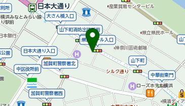 ローソン 山下町本町通店の地図画像