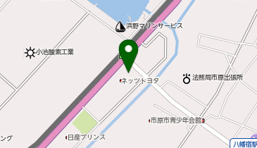 ローソン 市原八幡海岸通店の地図画像