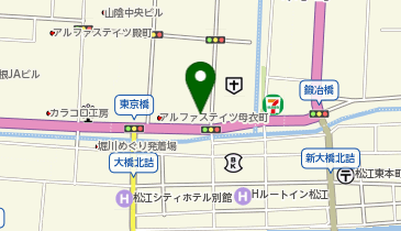 ローソン 松江母衣町店の地図画像